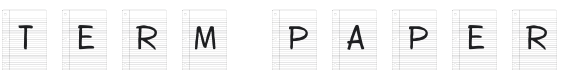 101! Term Paper Font Preview