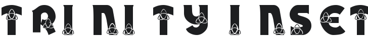 101! Trinity Inset Font Preview