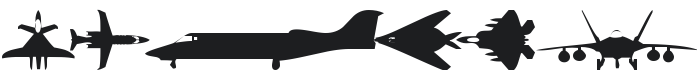 101! USAF Font Preview