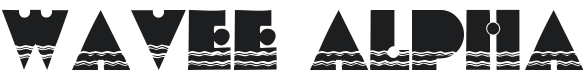 101! Wavee Alpha Font Preview