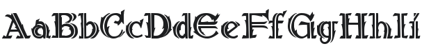 1998B Font Preview