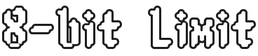 8-bit Limit RO (BRK) Font Preview