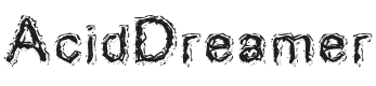 AcidDreamer Font Preview
