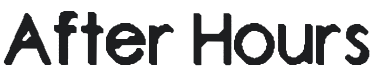 After Hours Font Preview
