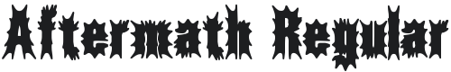 Aftermath Font Preview