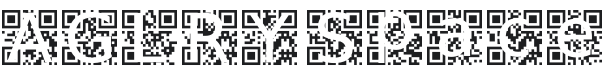 AGLRY Space Font Preview