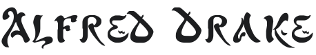 Alfred Drake Font Preview