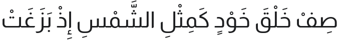Almarai Font Preview