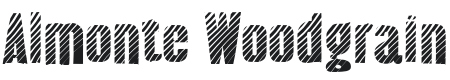 Almonte Woodgrain-Regular Font Preview