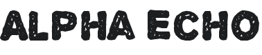 Alpha Echo Font Preview