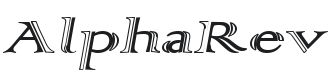AlphaRev Font Preview