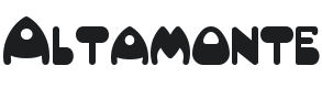 Altamonte NF Font Preview