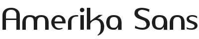 Amerika Sans Font Preview