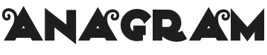 Anagram Font Preview