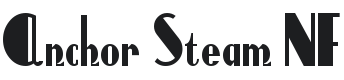 Anchor Steam NF Font Preview
