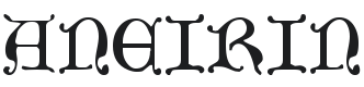 Aneirin Font Preview