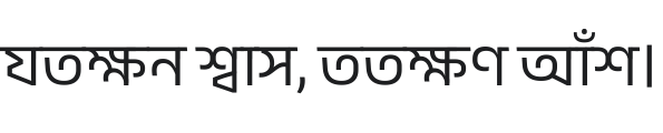 Anek Bangla Font Preview