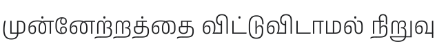 Anek Tamil Light Font Preview