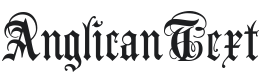 AnglicanText Font Preview