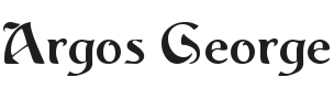 Argos George Font Preview