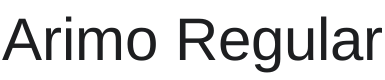 Arimo Font Preview