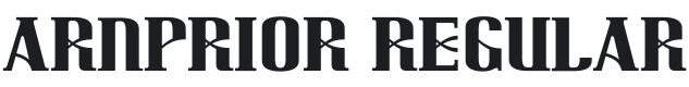 Arnprior Font Preview