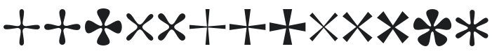 Asterisp Alpha-Regular Font Preview