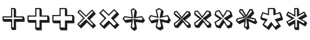 Asterisp Theta-Regular Font Preview