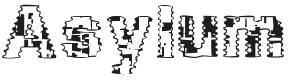 Asylum Font Preview