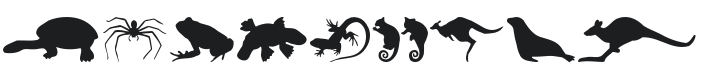 Aussie Icons Font Preview
