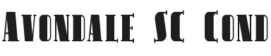 Avondale SC Cond Font Preview