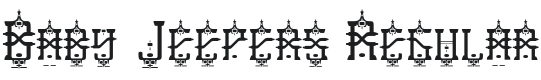 Baby Jeepers Font Preview