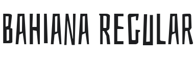 Bahiana Font Preview