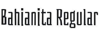 Bahianita Font Preview