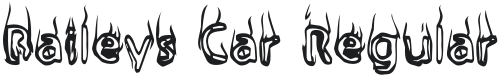 Baileys Car Font Preview