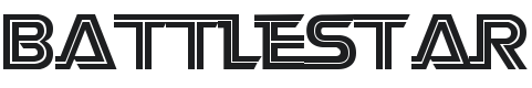 Battlestar Font Preview