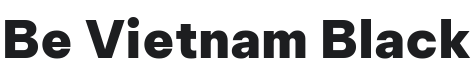 Be Vietnam Black Font Preview