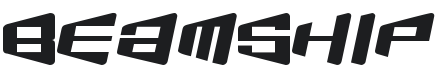 Beam Ship Font Preview