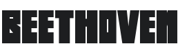 Beethoven Font Preview