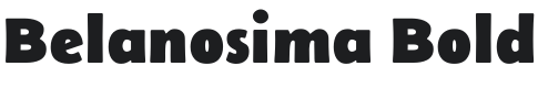 Belanosima Bold Font Preview