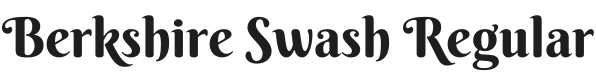 Berkshire Swash Font Preview