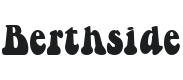 Berthside Font Preview