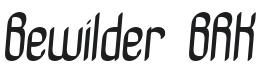 Bewilder Font Preview