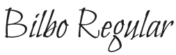 Bilbo Font Preview