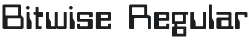 Bitwise Font Preview