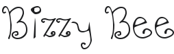 Bizzy Bee Font Preview