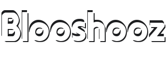 Blooshooz Font Preview