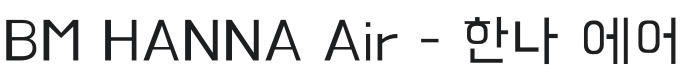 BM Hanna Air Font Preview