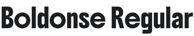 Boldonse Font Preview