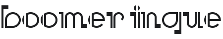 Boomer Ingue NF Font Preview